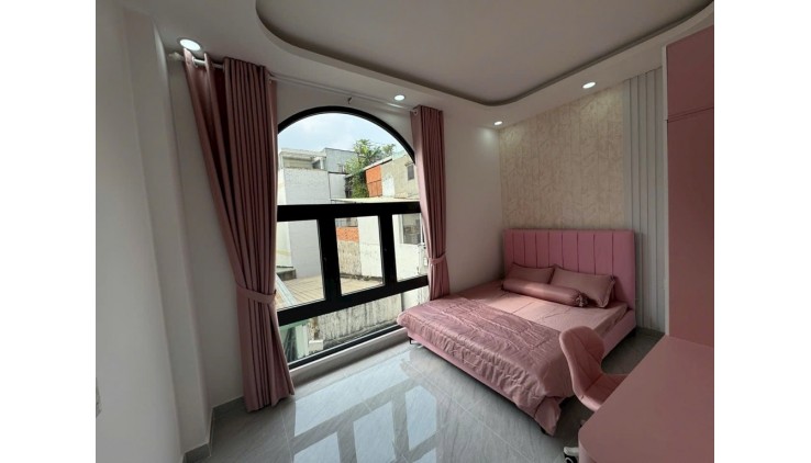 HẺM XE HƠI, 4 TẦNG FULL NỘI THẤT, 38M2, SỔ NỞ HẬU, TRƯỜNG CHINH GIÁ HƠN 6 TỶ